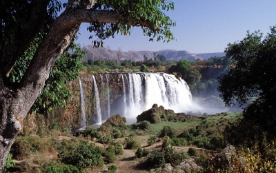Blue Nile Falls Äthiopien (Jialiang Gao (Peace on Earth, Wikimedia))  CC BY-SA 
Información sobre la licencia en 'Verificación de las fuentes de la imagen'