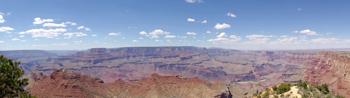Grand Canyon Panorama (IvyMike)  [flickr.com]  CC BY 
Información sobre la licencia en 'Verificación de las fuentes de la imagen'