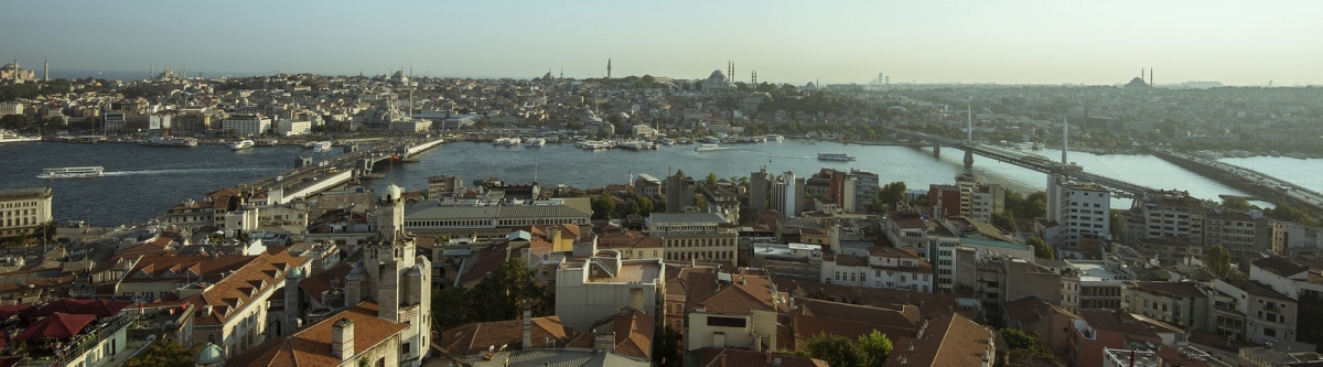 Istanbul skyline (Alexander Cahlenstein)  [flickr.com]  CC BY 
Información sobre la licencia en 'Verificación de las fuentes de la imagen'