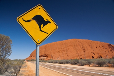 Kangaroo sign (bluedeviation)  [flickr.com]  CC BY-ND 
Información sobre la licencia en 'Verificación de las fuentes de la imagen'
