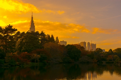 NTT Docomo Yoyogi Building and Shinjuku Skyscraper (Yoshikazu TAKADA)  [flickr.com]  CC BY 
Información sobre la licencia en 'Verificación de las fuentes de la imagen'