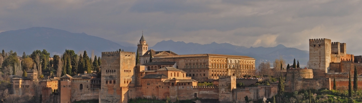 Spain - Andalucia - Granada - view of Alhambra (Harshil Shah)  [flickr.com]  CC BY-ND 
Información sobre la licencia en 'Verificación de las fuentes de la imagen'