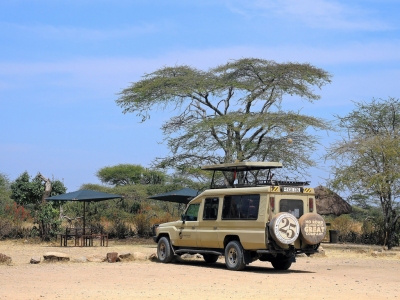 Tanzania (Serengeti National Park) Safari vehicle (Güldem Üstün)  [flickr.com]  CC BY 
Información sobre la licencia en 'Verificación de las fuentes de la imagen'