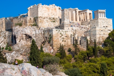 View of the Acropolis from Areopagus, Athens (Andy Hay)  [flickr.com]  CC BY 
Información sobre la licencia en 'Verificación de las fuentes de la imagen'
