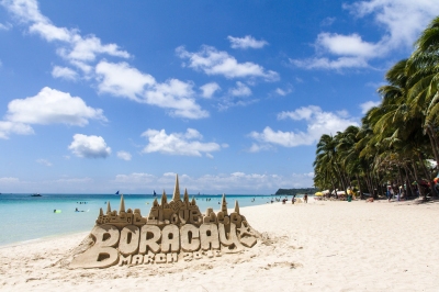 White sand beach, Boracay Island, Philippines (cat_collector)  [flickr.com]  CC BY 
Información sobre la licencia en 'Verificación de las fuentes de la imagen'